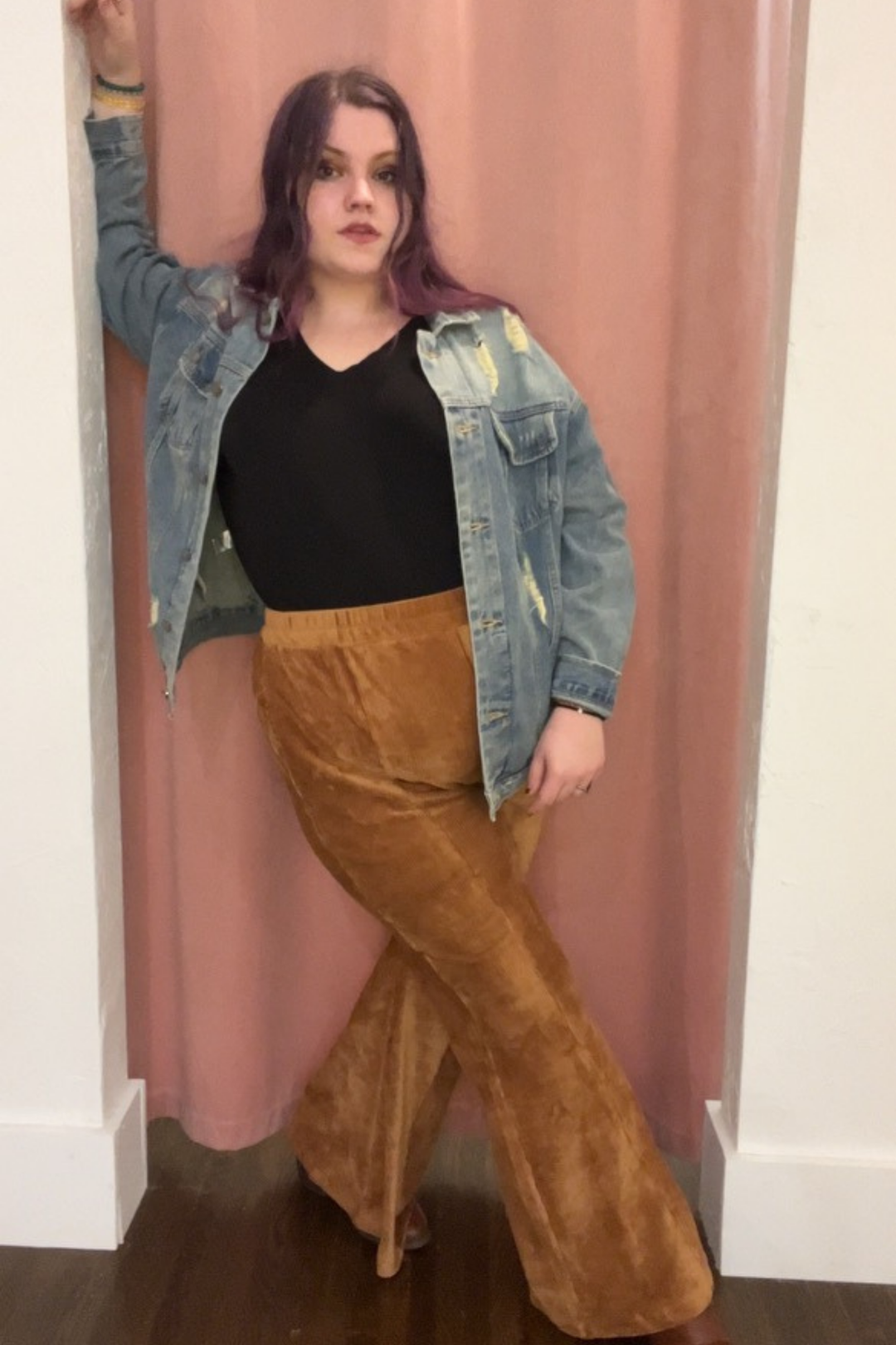 Eliza Ribbed Flare Pants