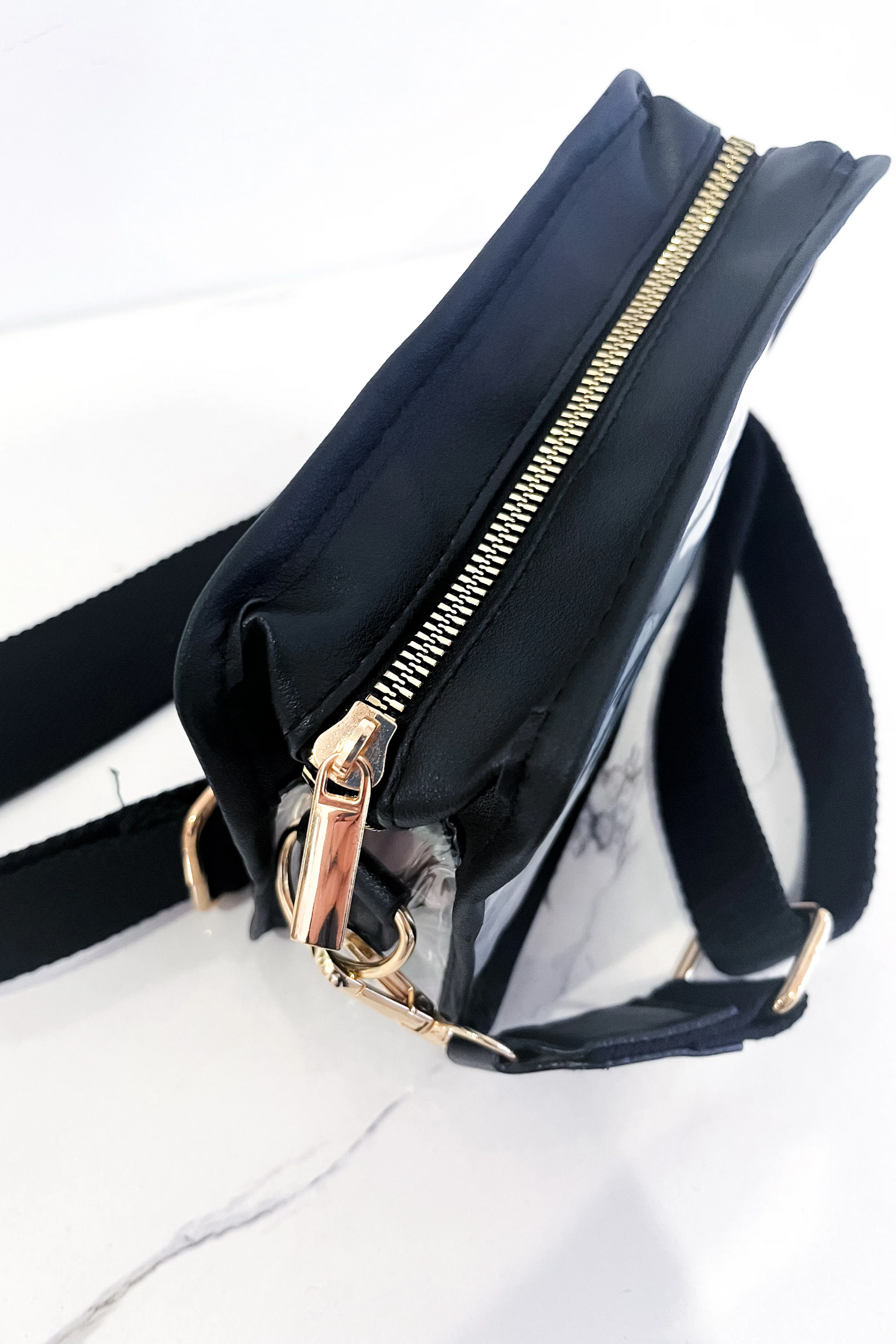 Serena Clear Stadium Crossbody Bag