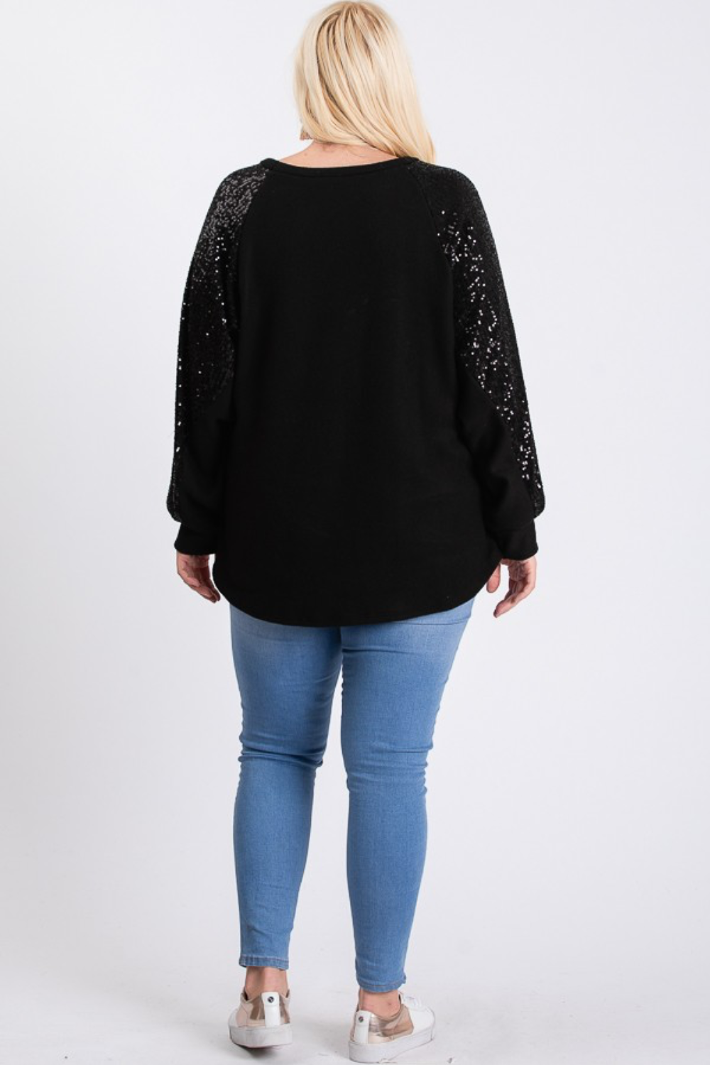 Matilda Sequin Long Sleeve Top