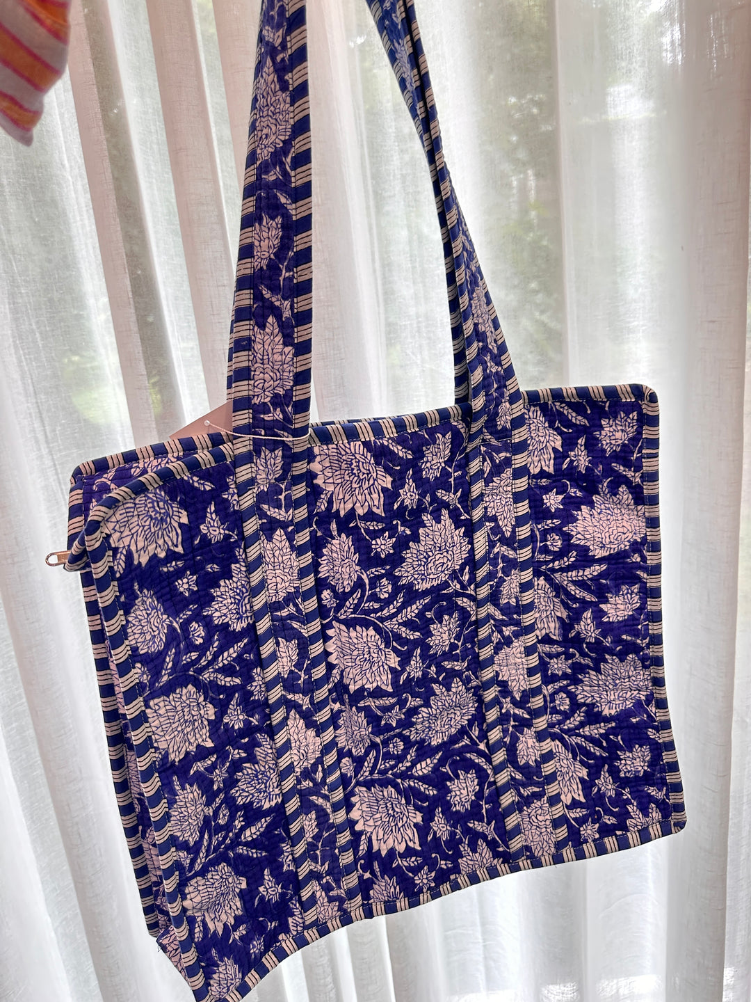 Signature Farylina Quilted Tote Bag