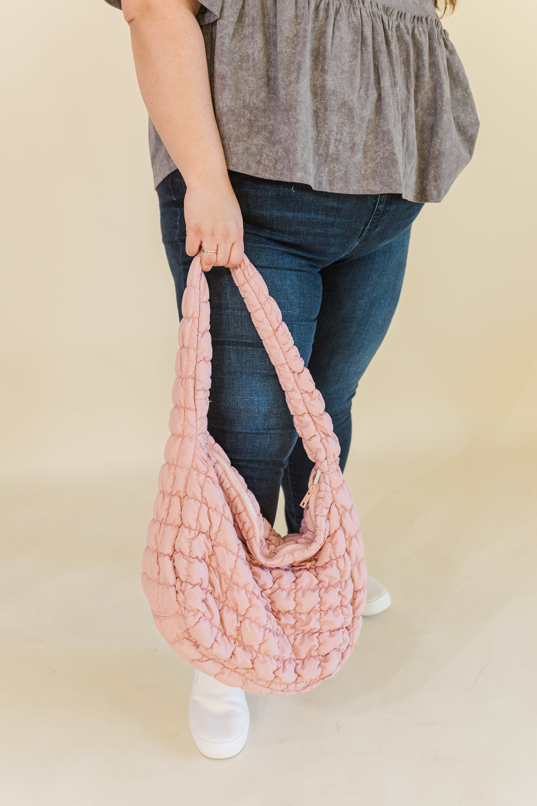 Freedom Quilted Shoulder Bag